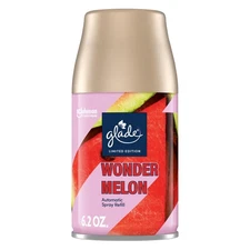 Glade Automatic Spray Refill Wonder Melon Scented Air Freshener 6.2 Oz