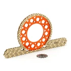 13T 48T Sprocket Chain Kit 125 150 200 250 300 SX EXC XC-W 520 X-Ring Set Orange