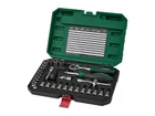 Parkside 46 Piece Ratchet Socket & Bit Set High Quality Chrome Vanadium Steel