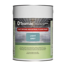 Teamac Fast Drying Industrial Floor Paint - Light Grey