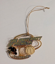 Baldwin University of Michigan Wolverines Basketball 24k Gold Finished Ornament