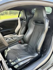 2021 Audi R8 Recaro Sport Bucket Seats Pair Oem Genuine Driver Passenger Black