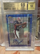 2007 Topps Finest - Marshawn Lynch #113 04/50 Blue Refractor Rookie