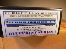 Branchline Trains HO Scale MOPAC 10-1-2 Sleeper "Lake Woodruff"