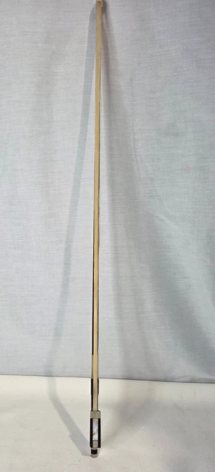 Vtg 1/2 Carbon Fiber Violin Bow Natural Horsehair Ebony Frog Round Stick 24.5'' - Image 3 of 4