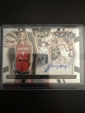 JACY SHELDON 2025 Select WNBA Courtside Action Auto Silver Prizm Wash Mystics