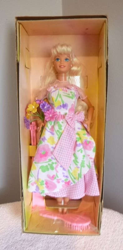 Vintage 1996 Spring Petals Barbie Doll-16746-NIB #2