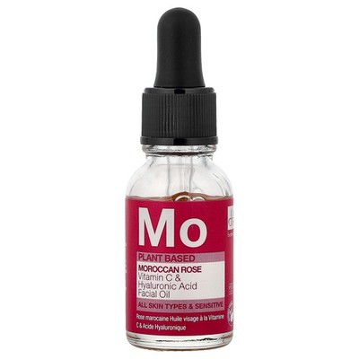 Moroccan Rose Vitamin C & Hyaluronic Acid Facial Oil, All Skin Types &