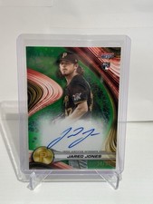 Jared Jones Rookie Auto Green Refractor /99 #B24-JJ - 2024 Bowman's Best Pirates