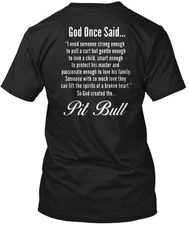 Pit Bull T-Shirt Made in the USA Size S to 5XL