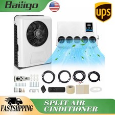 12v-12000 Btu Ac Kit Vehicle Split Air Conditioner Universal Fits Truck Vans