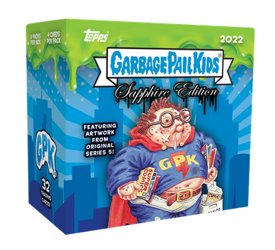 2022 TOPPS CHROME SAPPHIRE EDITION GARBAGE PAIL KIDS 5 GPK HOBBY BOX Brand New