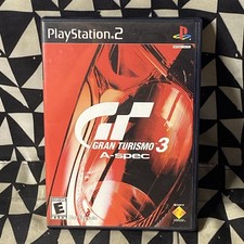 Gran Turismo 3 A-spec Sony PlayStation 2, PS2, 2002 W/ Manual no Game Read