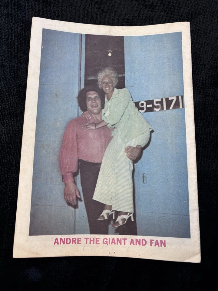 Programa de eventos de luta livre WWF NWA Bob Backlund Andre The Giant Pittsburgh - Imagem 2 de 3