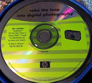 Take the Leap into DIGITAL PHOTOGRAPHY Windows 95B/98/2000/ME HP Invent CD-ROM