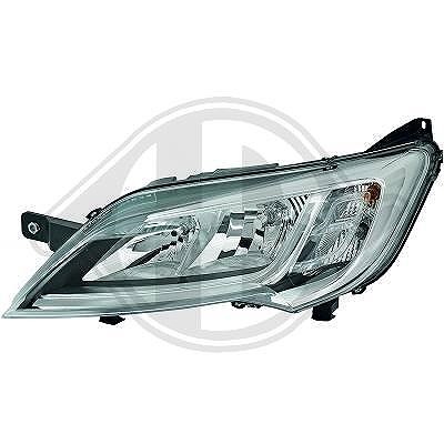 Diederichs Hauptscheinwerfer Links U.A. FüR CitroËN, Fiat, Opel, Peugeot-image