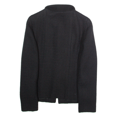CHANEL Damen Blazer Jacke Schwarz Viskose M - Bild 3 von 8