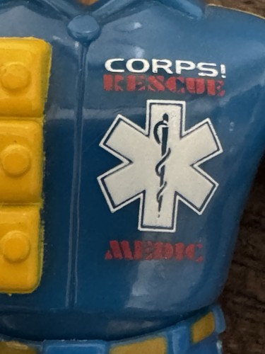 Lanard The Corps Swift Water Rescue 5 Paramedic Action Figure Blue Shirt 1999 - Picture 12 of 12
