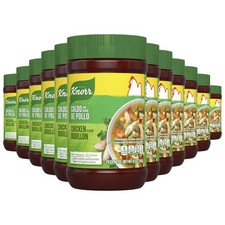 Knorr Granulated Bouillon 12 count Chicken 15.9 Ounce Pack of 12 ,
