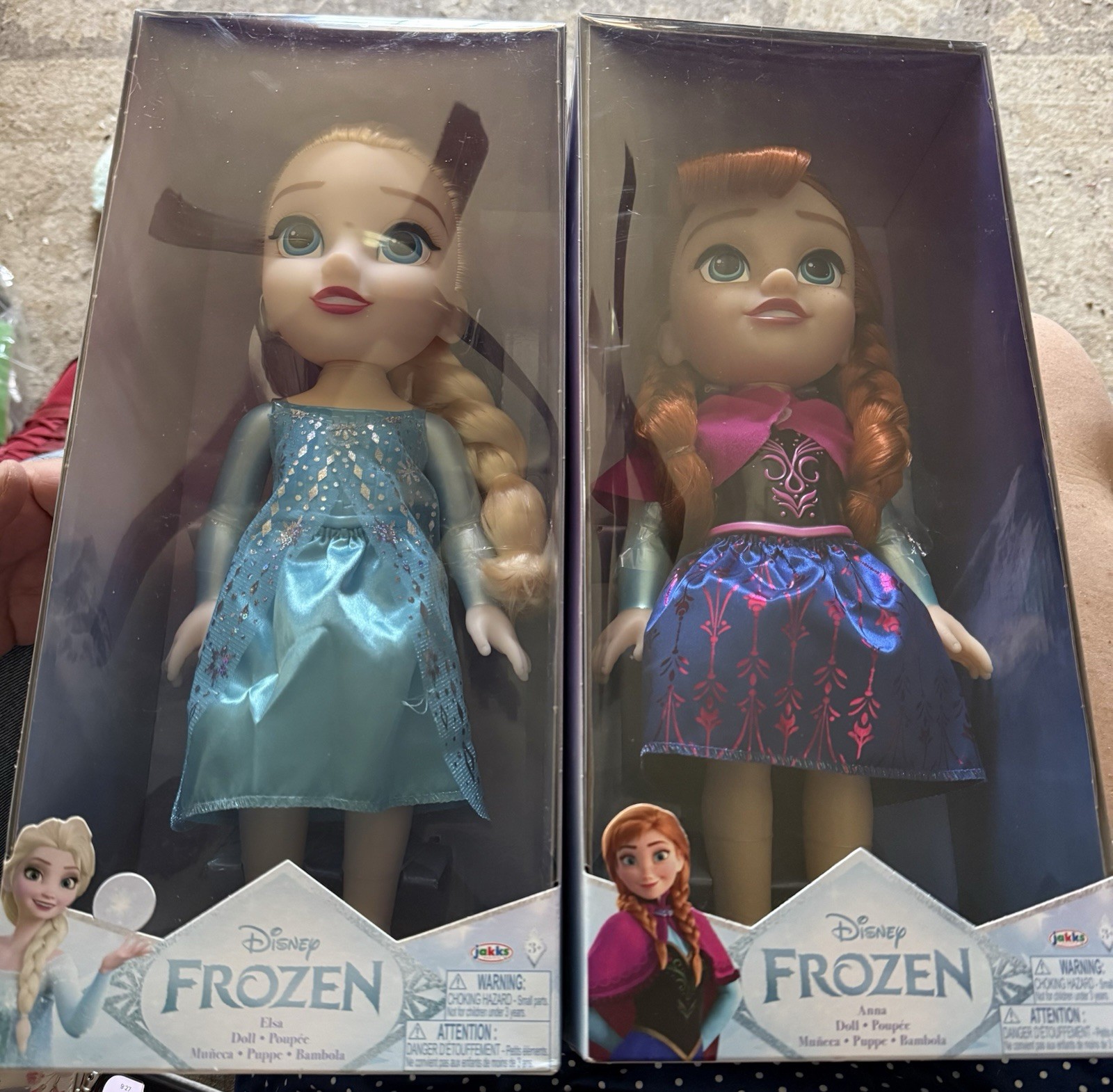 Disney Frozen Elsa And Anna Doll Set 14&rdquo;  2025 Jakks NEW
