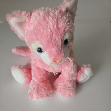 Ty Beanie 2004 Pink Buddy Carnation The Cat Blue Eyes