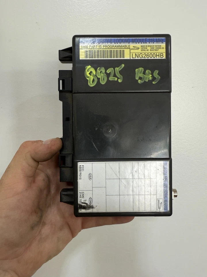 1998 99 00 01 02 03 JAGUAR XJ8 XJR VANDEN PLAS БЛОКИРОВКА БЕЗОПАСНОСТИ МОДУЛЬ LNG2600HB - Изображение 2 из 4