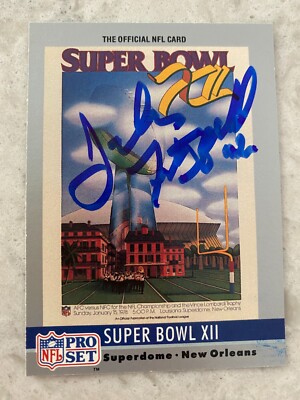 John Fitzgerald Signed DALLAS COWBOYS Card SUPER BOWL XII | eBay