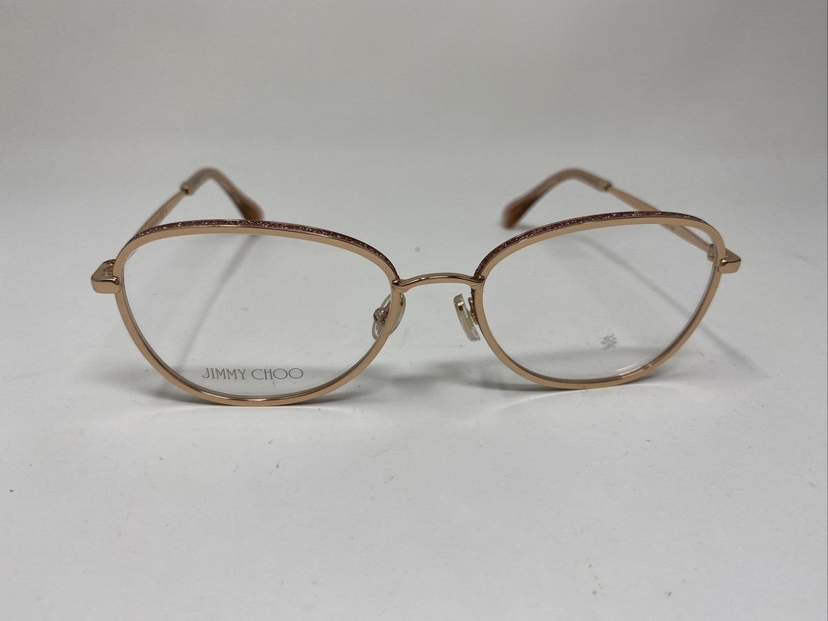 PRL X Naiomi Glasses★100% Wool Long Court★人気早期完売 Jimmy Choo JC5003 M (55 - 16) with Silver lenses and