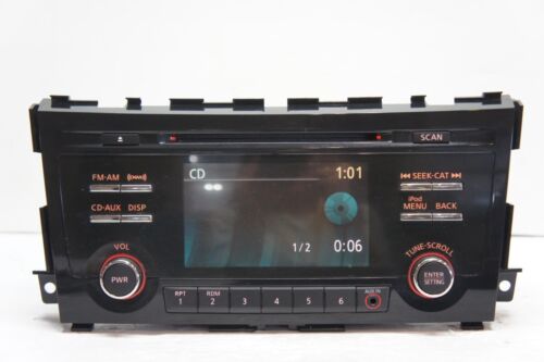 Nissan Altima 2013 - Radio/AM/FM/reproductor de CD 28185 3TA0B OEM *A9210 - Imagen 7 de 14