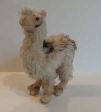 UNUSUAL VINTAGE 1950's STEIFF 10" MOHAIR LLAMA