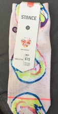 New Stance Bird Brain Girls Ankle Socks Size Youth Medium Size 11-1