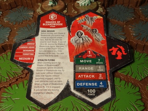 Shades of Bleakewoode - Heroscape - Wave 6 - Dawn of Darkness - kostenloser Versand verfügbar - Bild 2 von 2