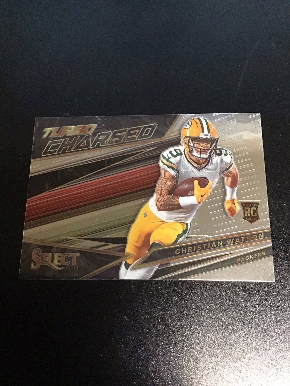 2022 PANINI SELECT CHRISTIAN WATSON TURBO CHARGED ROOKIE CARD RC #TUR-25 NM🔥