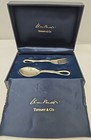 Vintage Tiffany & Co Elsa Peretti Sterling Silver Padova Fork and Spoon Baby Set
