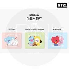 BTS BT21 Official Authentic Goods PVC Mouse Pad Baby Ver by Royche +Traking Num