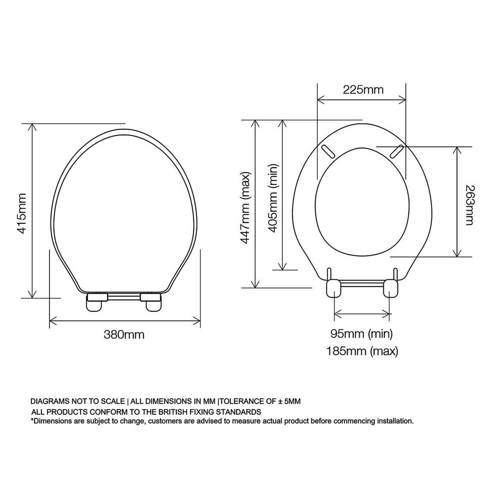 Roper Rhodes Greenwich Traditional Solid Wood Walnut Soft Close Toilet