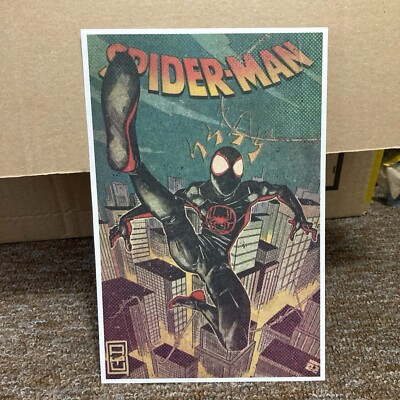 Spider-Man Comic A5 Print