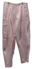 VTG Organically Grown Pants Wom Sz 7 Boho Art Pink Big Pockets