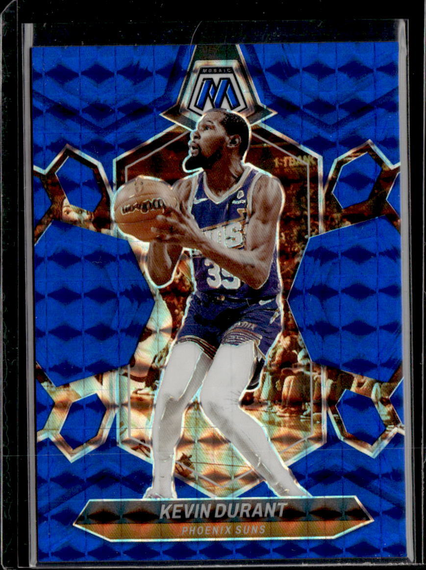 2023-24 Panini Mosaic #180 Kevin Durant Blue #/199
