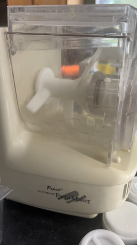 Vintage Popeil's Automatic Pasta/Sausage Maker-24 attachments -Tested Works! - Video 1 of 1