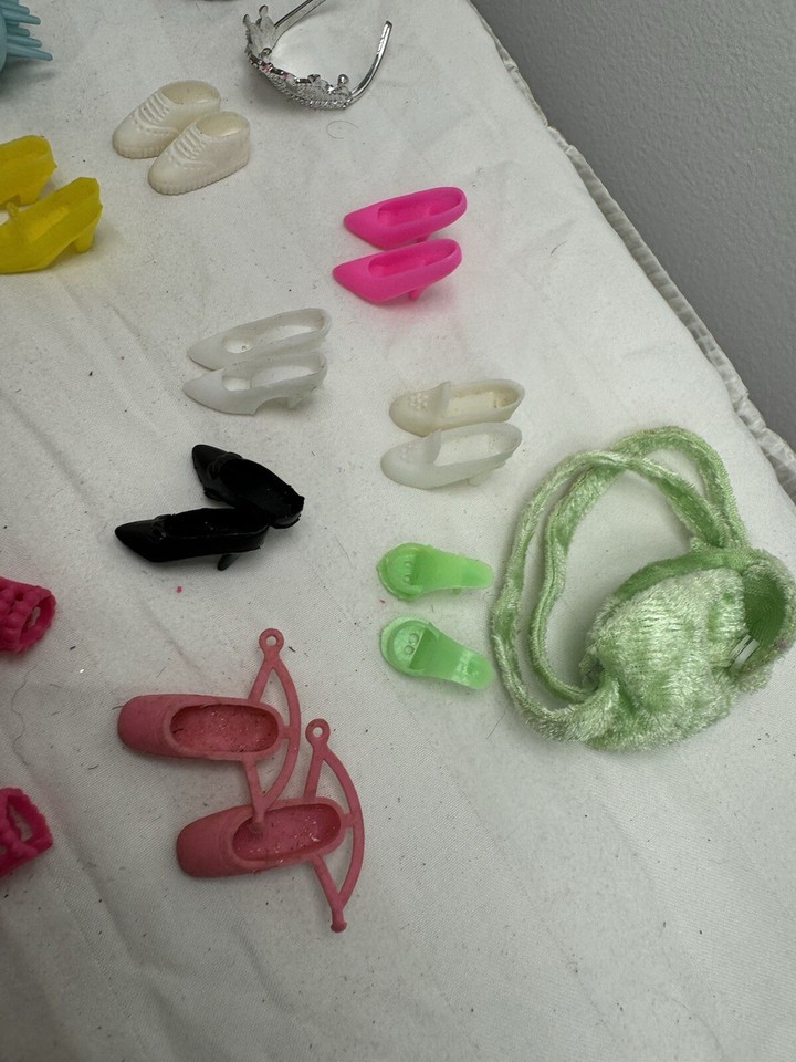 Doll Fashion Barbie Accessories Handbags Shoes Bulk Lot eBay