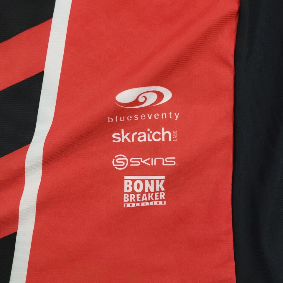 Camiseta deportiva de ciclismo TIMEX Factory Team Castelli Trek para mujer pequeña roja sin mangas Foto 4 de 4