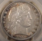 1909-S Barber Half Dollar 50c PCGS Certified XF40