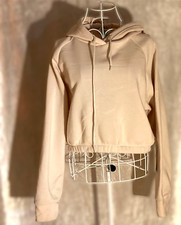 Miss Posh Hoody Women Extra Large Beige Sport Cropped Size XL