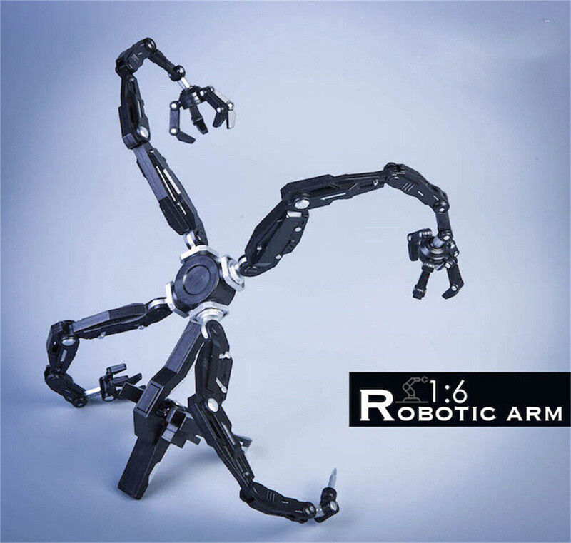 Tystoys 1 6 Robotic Arm Abs Movable Figure Accessory For 12 Iron Man Model Ebay