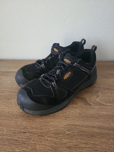 Keen Women’s Steel Toe Black Utility Work Shoes Size 8.5M F2413-11 Footwear