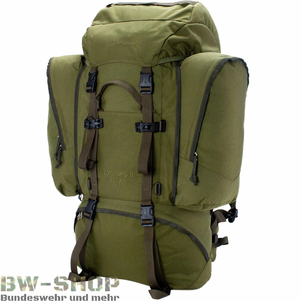 ORIGINAL BUNDESWEHR BERGHAUS ATLAS IV RUCKSACK 110L CYCLOPS BW KSK KAMPFRUCKSACK - Bild 3 von 4