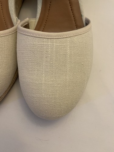 Style & Co Women’s Mailena Canvas Wedge Espadrille Sandals Size 9W - Picture 5 of 7