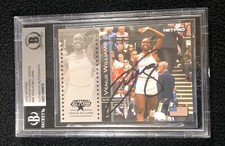 Venus Williams Signed 2003 Netpro Rookie Card #88 RC Beckett Authenticated