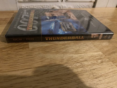 Thunderball (DVD, 1965) James Bond Sean Connery 007 FREE Ship Sealed NEW SEALED - Picture 3 of 6